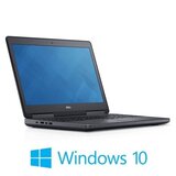 Laptop Dell Precision 7510, i7-6820HQ, SSD, Full HD, Quadro M2000M 4GB, Win 10 Home